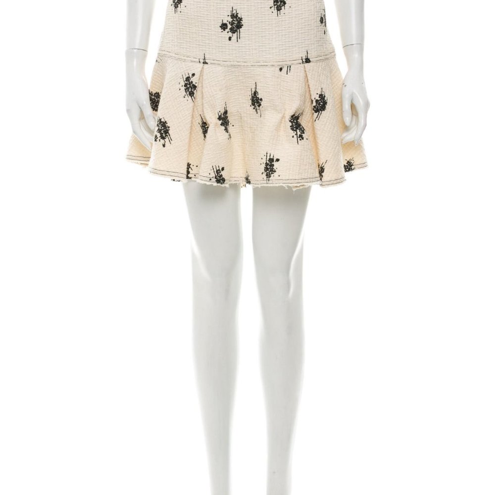 Derek Lam 10 Crosby Flared Mini Skirt